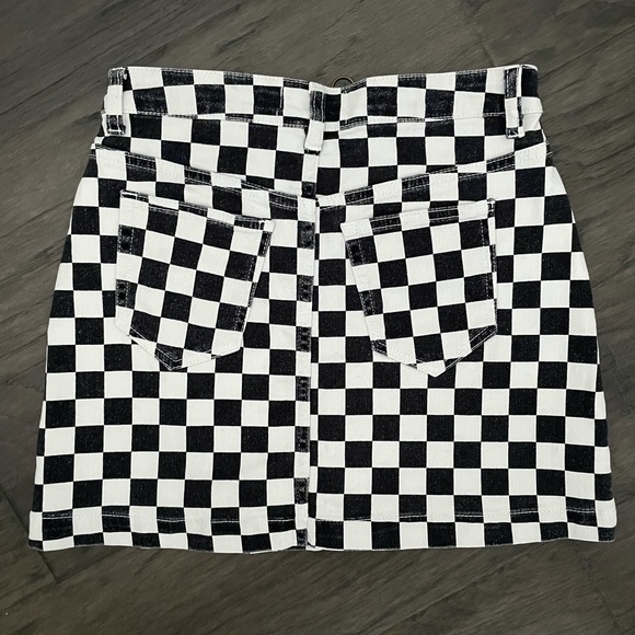 Urban Outfitters Checkered Mini Skirt - Picture 3 of 4